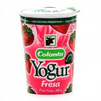 Yogur de Fresa Colanta 200 gr