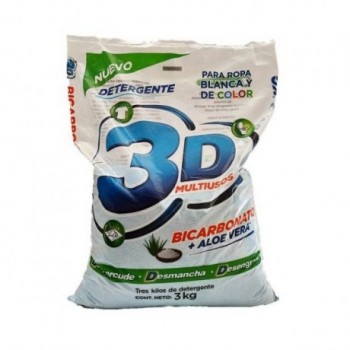 Detergente 3D Bicarbonato +...